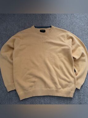 Eddie Bauer Men's Crewneck Sweater in Camel